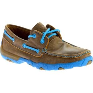 TwistedX driving moc - neon blue